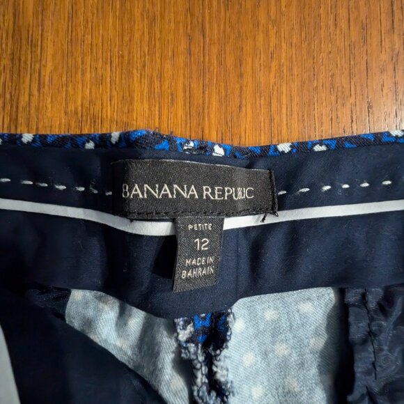 Banana Republic Cropped print pants - Picture 7 of 8